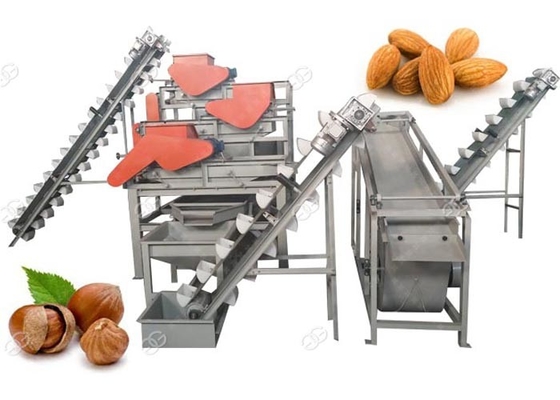 China Maquinaria manual 1000kg/H de Henan GELGOOG de la máquina de Shell de la almendra de la avellana que se agrieta proveedor