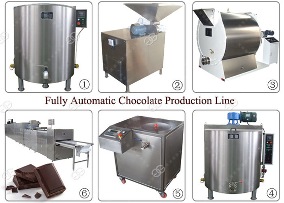 China Cadena de producción industrial completamente automática del chocolate de la amoladora de la mantequilla de nuez que hace la máquina proveedor